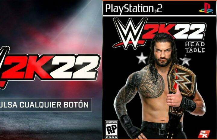 WWE 2K22 PS2 