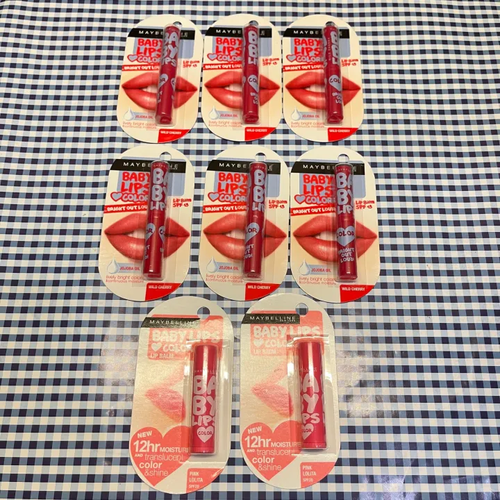 Maybelline Baby Lip Maybelline baby lips Color Lip Balm SPF20 4 g. ลิป