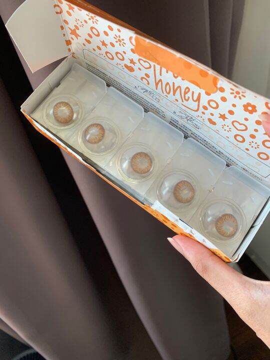 Acuvue define fresh honey daily contact lens lazada