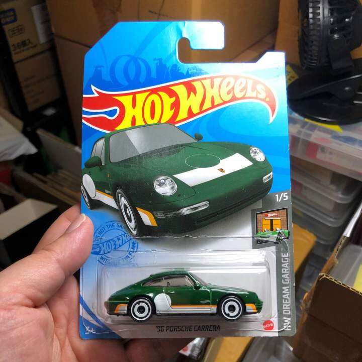 โมเดลรถเหล็ก Hotwheels Porsche Carrera Th