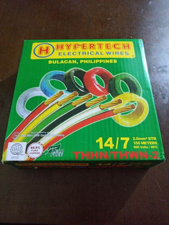 MURANG ELECTRICAL WIRE / HYPERTECH 14 (2.0mm²) / THHN STRANDED / 150