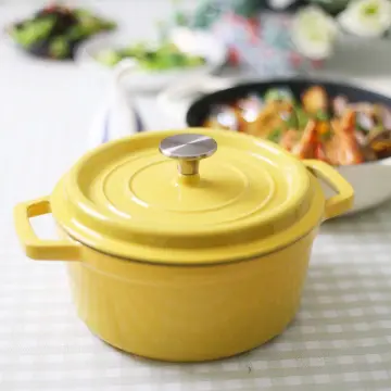 24cm 2.8L Cast Iron Oval Casserole Pan Dutch Oven with Lid - China  Casserole and Dutch Oven price