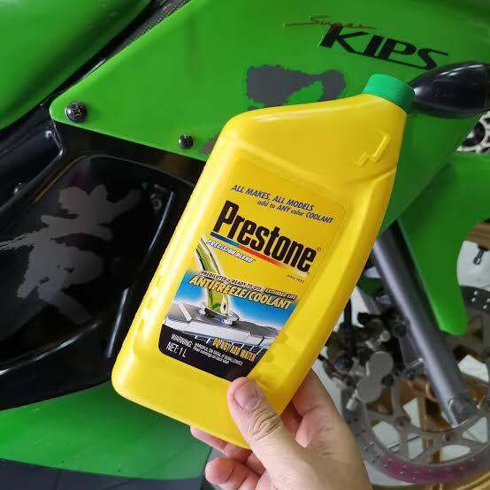 Prestone Air Radiator Coolant 33 Hijau Air Radiator Motor Mobil
