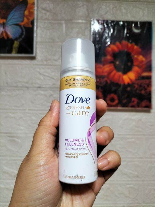 Dove dry shampoo spray Lazada PH