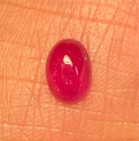 ทับทิมธรรมชาติ 1.94cts 8x5.7mm 1.94cts natural ruby 8x5.7mm