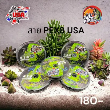 สายเบ็ด สายPEx8 ถัก8 สายเอ็นตกปลา สายพีอี สีเทา ยาว100เมตร สายเบ็ดตกปลาPE  Fishing lineแรงม้าสูง สายตกปลาม้าแข็ง