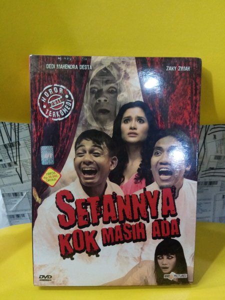 Kaset Dvd Film Horor Komedi Indonesia Film Setannya Kok Masih Ada Film Zaki Zimah Lazada Indonesia 