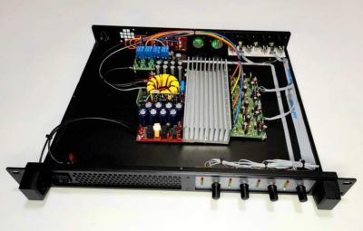 Clever Audio C-1600Q เพาเวอร์ขนาด1U 4x400WRMS