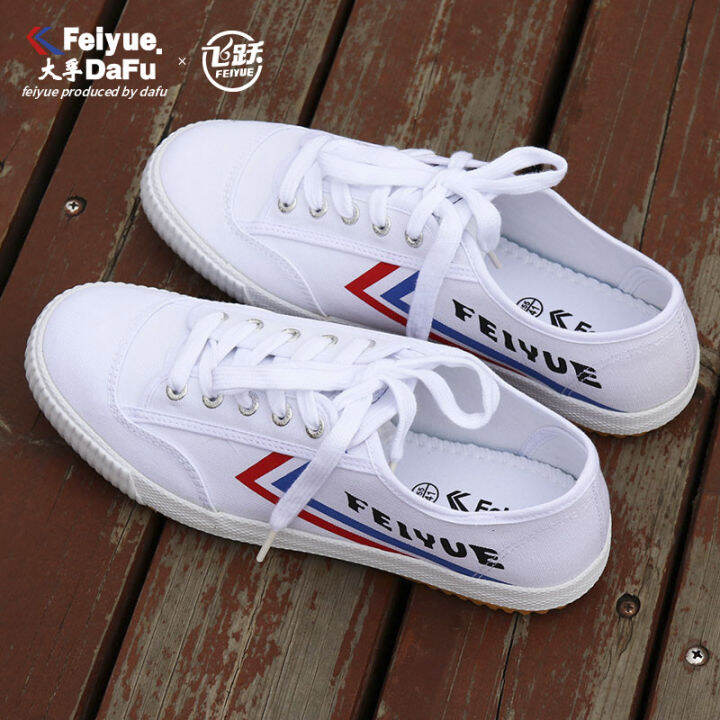 Feiyue Canvas Shoes Men's Low-Top White Shoes Women's Slim Feet Spring and  Summer Students Lightweight Super Popular Casual Shoes Fashion | Lazada  Singapore