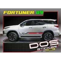 สติกเกอร์แต่งลาย fortuner No.09