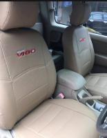 ชุดหุ้มเบาะ toyota vigo ปี 2002-2012 ตรงรุ่น 2 ประตู ซ้าย + ขวา สวมทับเบาะเดิมได้เลย