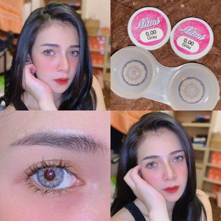 Mimi gray by love รุ่นสีเทาสายฝอ ลายฟุ้ง( ถ่ายรูปขึ้นมาก) Lazada.co.th