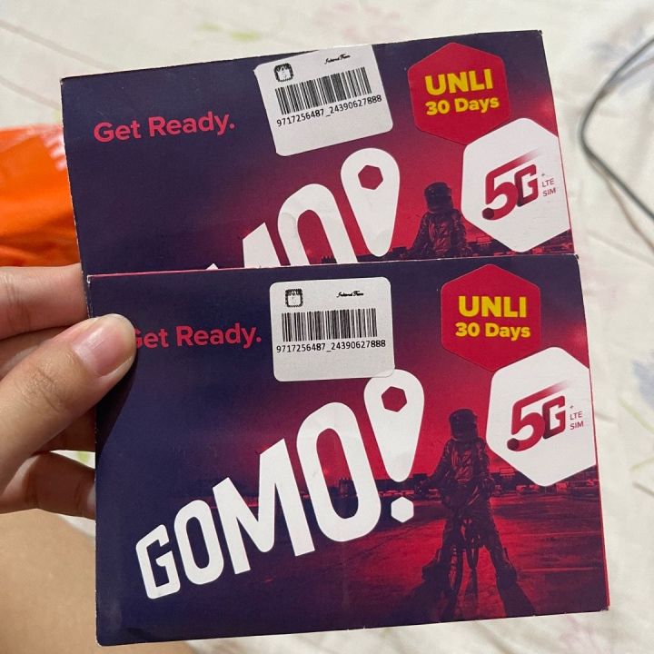 GOMO SIM w/ 30 days UNLI DATA Capable 5G (LEGITIMATE) | Lazada PH