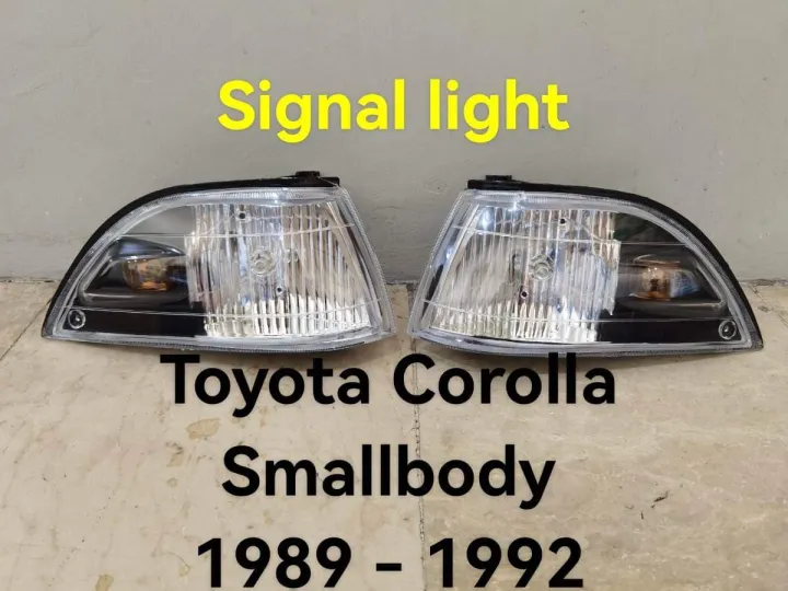 Signal light corner light Toyota Corolla Smallbody 19891992 Yr model