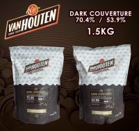 VAN HOUTEN Dark chocolate couverture 70.4 ขนาด 1.5 kg