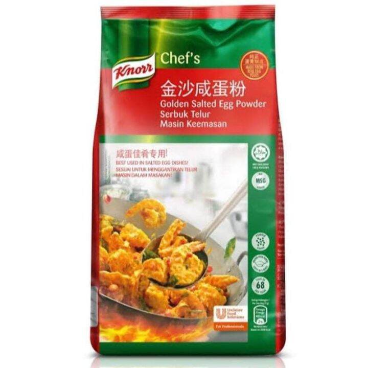 knorr chef's golden salted egg powder 800g Lazada PH