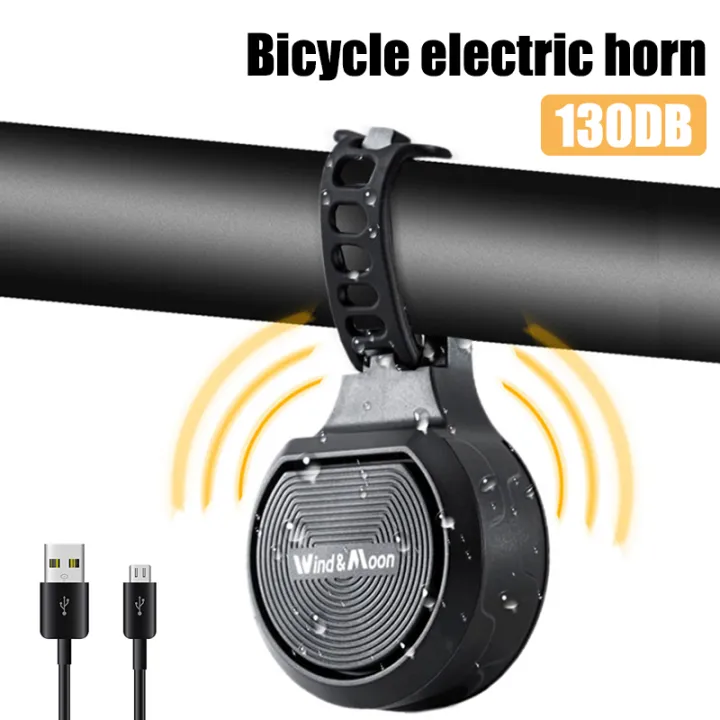 120dB Electric Bike Horn - Battery Operated, Waterproof, Easy Install For Bicycles, Scooters, & E-Bikes 120dB Bicycle Bell For Adults 120dB Electric Bike Horn - Battery Operated, Waterproof, Easy Install For Bicycles, Scooters, & E-Bikes 120dB Bicycle Bell For Adults