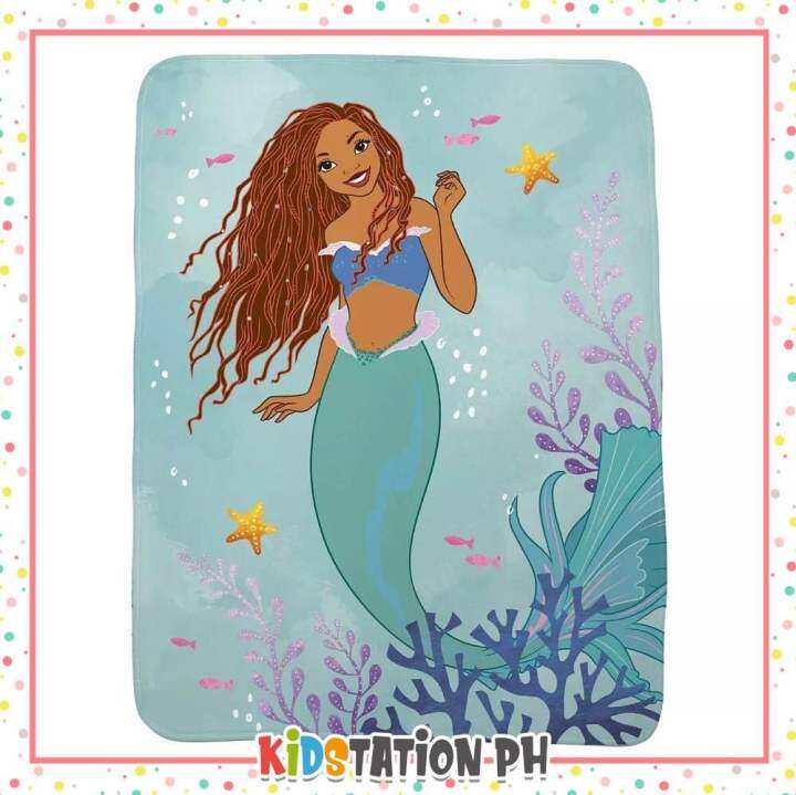 The Little Mermaid Blanket 46x60 Inch” Lazada PH