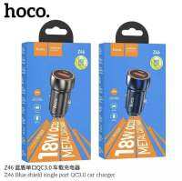 Hoco Z46 Metal Car Charger QC3.0 18W หัวชาร์จสำหรับรถยนต์และมอเตอร์ไซด์