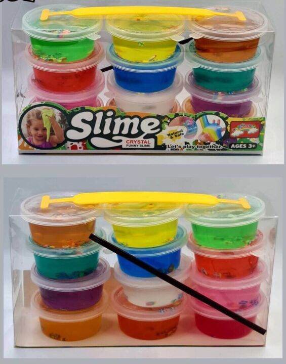 m-moneytoys-สไลม์-slime-ชุด12-กระปุก-12สี-แพคหูหิ้ว-work-m-mw-ajo