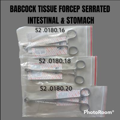 Hilbro Babcock tissue forcep กรรไกรหนีบ คีบ