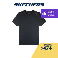 Skechers สเก็ตเชอร์ส เสื้อยืดวิ่งแขนสั้นผู้ชาย Men Running Tee Apparel - SP22Q4M428-00GH