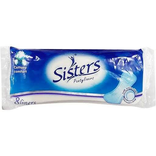 sisters panty liners 8s (blue) Lazada PH