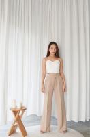 SHERYN - Clair Trousers กางเกงขายาวเอวสูง