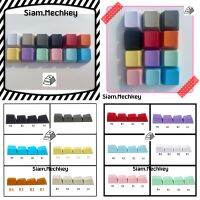 พร้อมส่ง ของแท้ คีย์แคป สี PBT คุณภาพดี OEM profile R1 R2 R3 R4 blank keycapไม่พิมพ์อักษรMechanical Keyboard