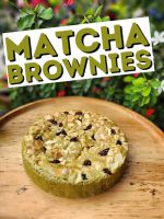 Matcha brownie ขนาด 1 ปอนด์