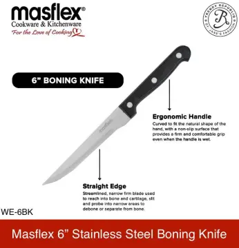 Update International KP-04 - 6 German Steel Curved-Blade Boning Knife