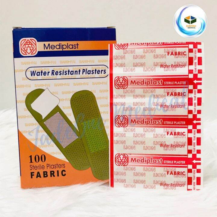 MEDIPLAST Water Resistant Plasters (100 pcs) Lazada PH