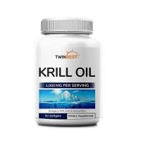 krill oil 1000mg 90 softgels by Twinbest