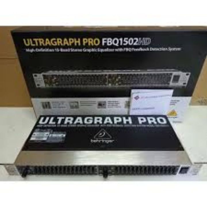 BEHRINGER FBQ1502 HD EQUALIZER ULTRAGRAPH PRO FBQ 1502 HD Lazada