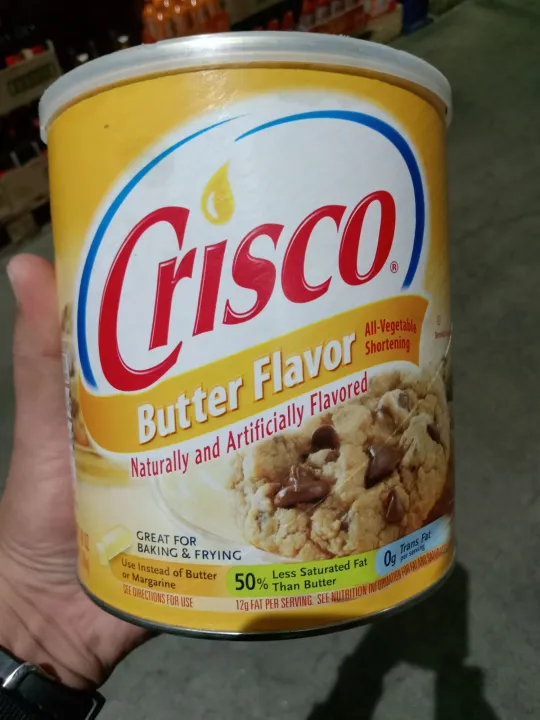 CRISCO ALL VEG SHORTENING BUTTER FLAVOR 1.36GRMS (USA) Lazada PH