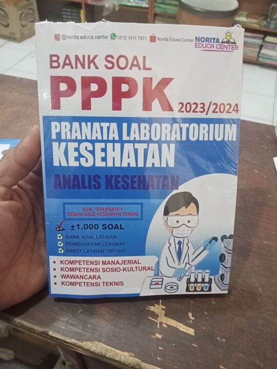 Buku Bank Soal Pppk Terbaru 2023 2024 Pranata Laboratorium Kesehatan