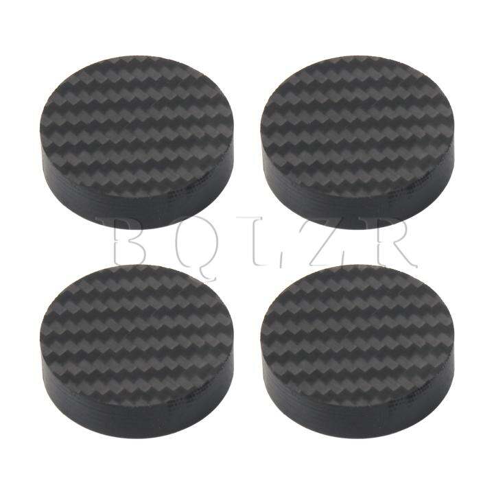 Carbon Fiber Feet Pads for Turntable Speaker Subwoofer 40x10mm Set of 4 Black Lazada PH