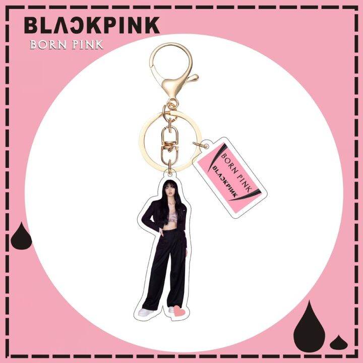 พร้อมส่ง-พวงกุญแจอะคริลิค-blackpink-รูปการ์ตูนพวงกุญแจสำหรับตกแต่งจี้ที่ใส่กุญแจ-ถูกที่สุด