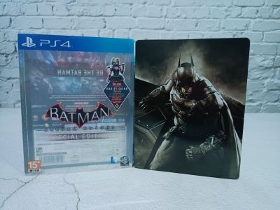 แผ่นเกมส์PS4 BAT MAN ARKHAM KNIGHT กล่องเหล็ก มือสอง