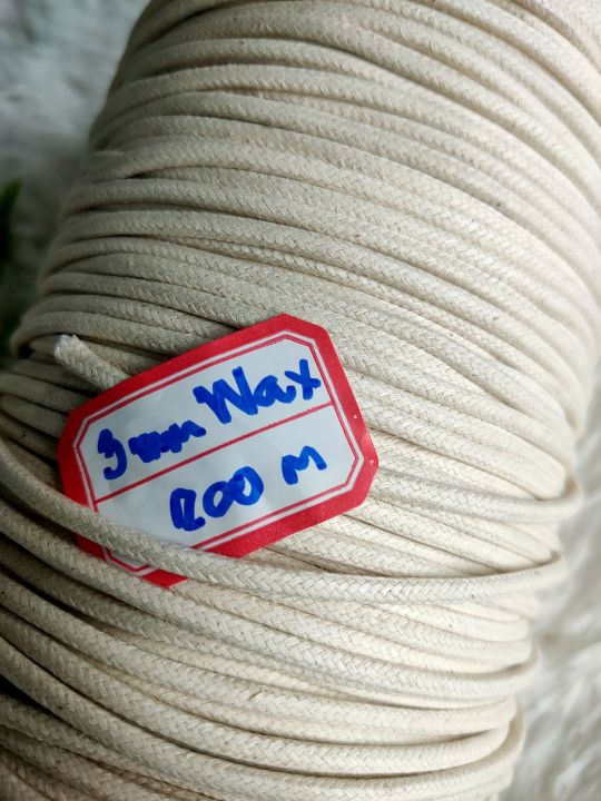 macrame-wax-cord-เชือกเมคราเม่เคลือบแว๊กซ์-3-mm-200-m