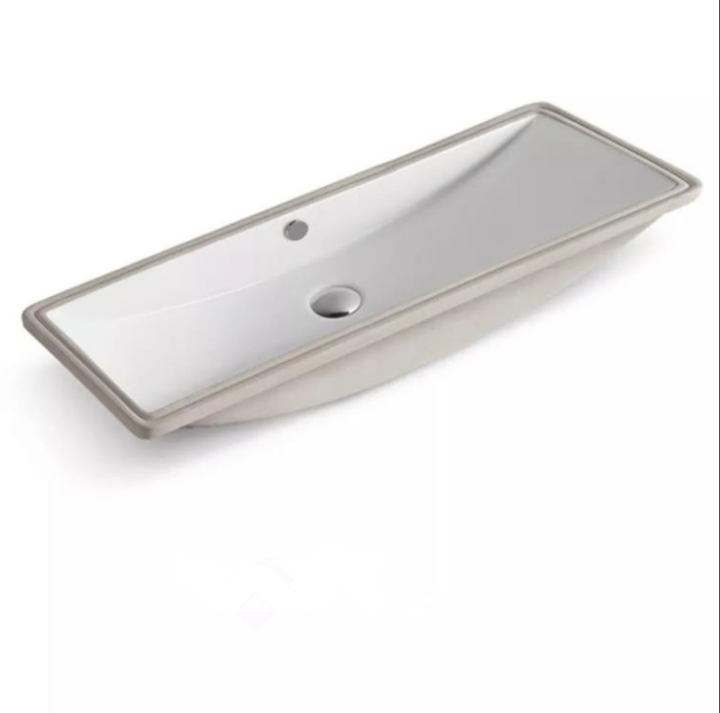 Extra Large Square Ceramic Drop-in Sink Extra Large Size Embedded ...