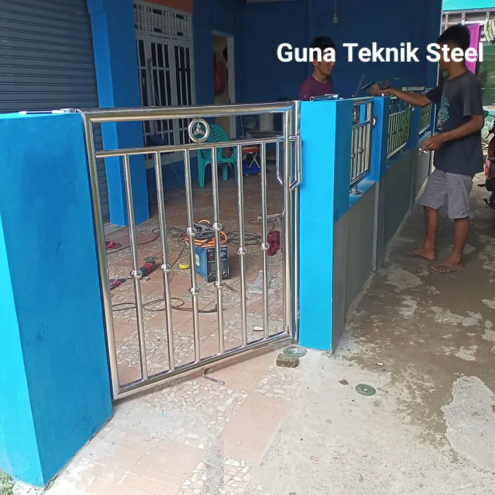 pagar stainless minimalis | Lazada Indonesia