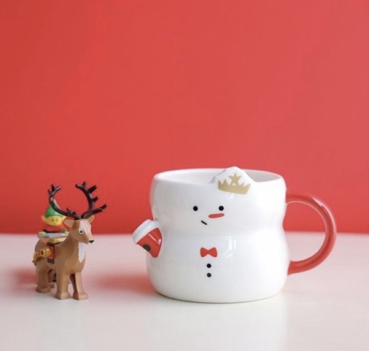 Starbucks Snowman Mug 10oz แท้💯