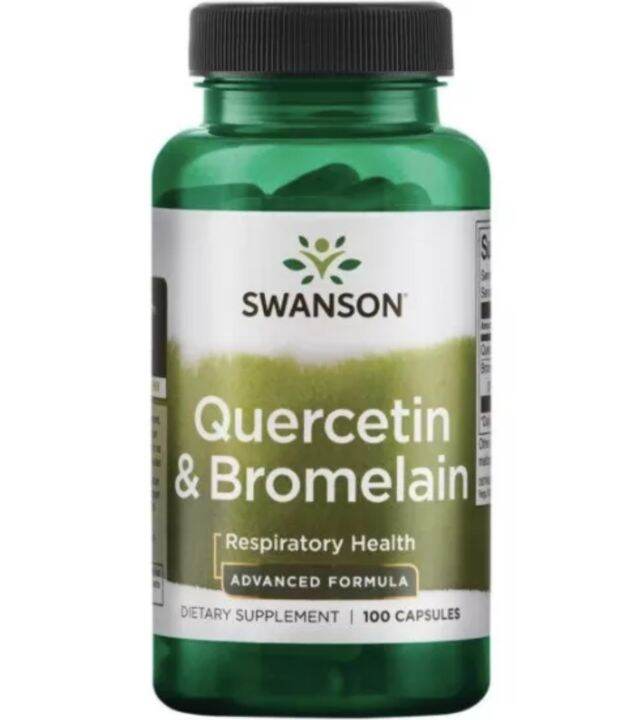 Swanson Premium Quercetin and Bromelain (Respiratory Health) Lazada PH