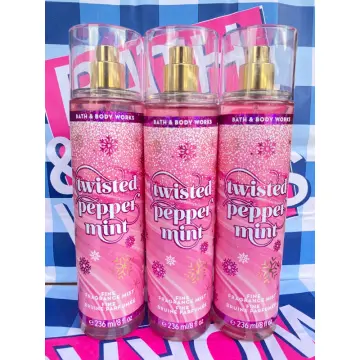 Twisted peppermint body online spray