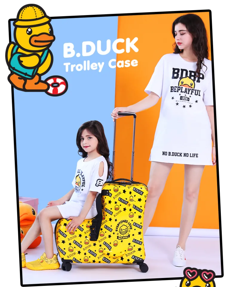 2019 new B.Duck Surprised Little Yellow Duck,Fashionable and lovely  luggage,24inch-aoweila–Official website