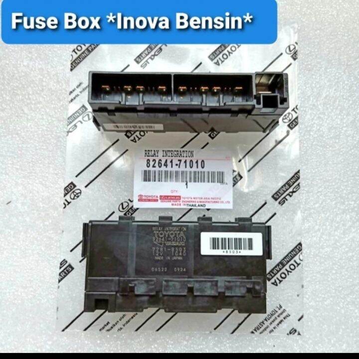 Fuse Box Boks Sekring Box Sekering INNOVA BENSIN INOVA ORIGINAL