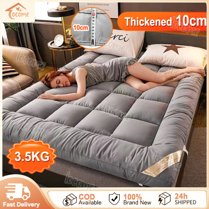 【10cm Thick】1.8m*2m Foam For Double Bed Foldable Single/Double/Queen ...