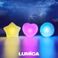 Lumica แหวนเรืองแสงตั้งแคมป์กลางแจ้งกลางแจ้งคอนเสิร์ตบาร์ของเล่น LED ปาร์ตี้ฮาโลวีน