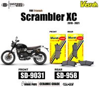 ผ้าเบรค Vesrah สำหรับ Triumph Scrambler 1200 XC/XE/Gold Line หน้า-หลัง (Vesrah Brake Pads)